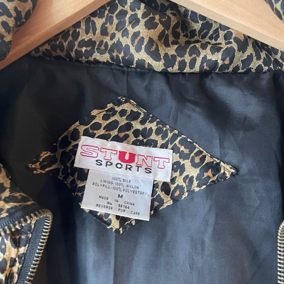 Cheetah Bomber Ski Jacket - Picture 3 of 4